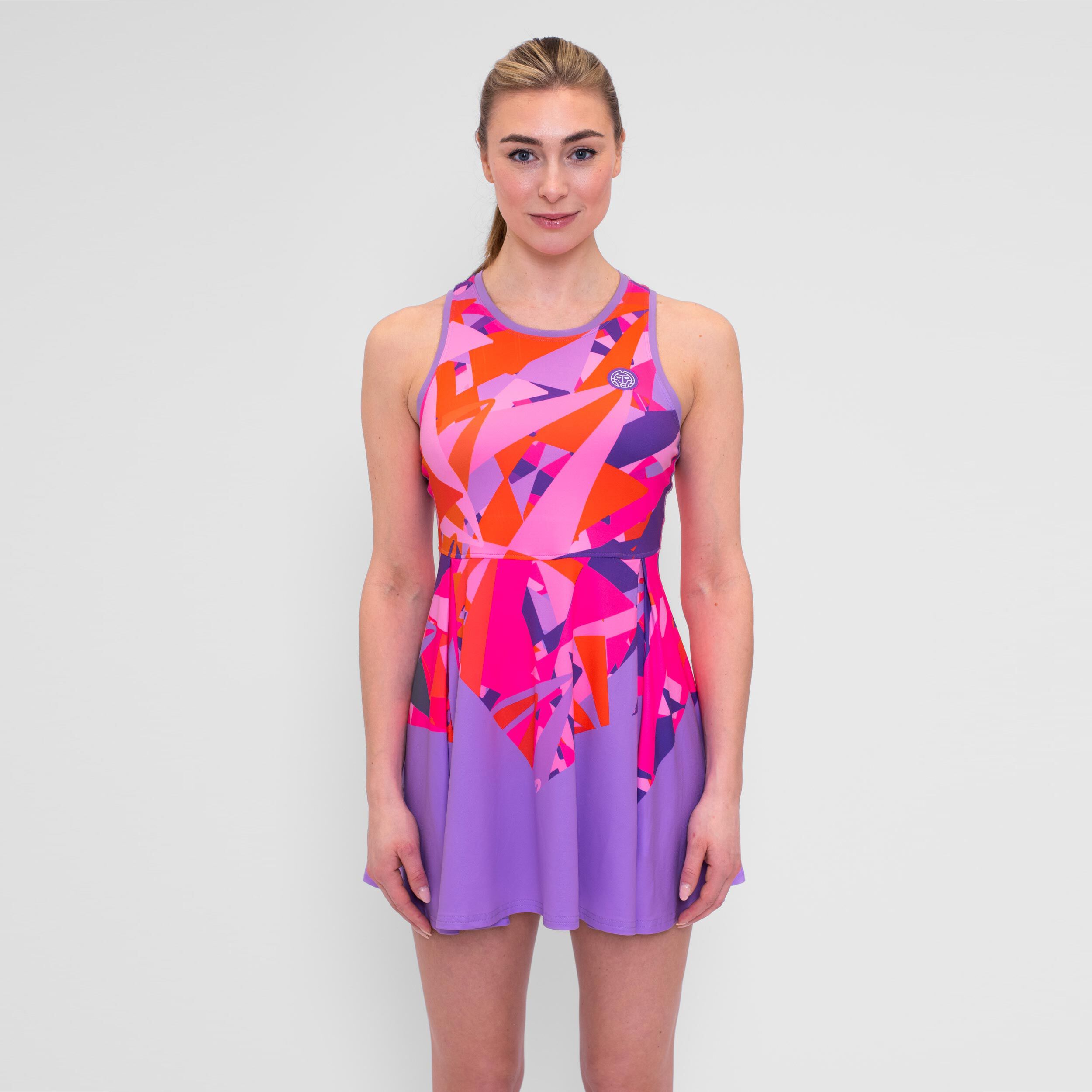Spike Kleid Damen - Pink, Lila