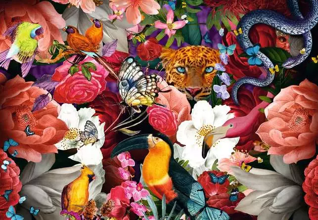 Puzzle 300 Teile - Flowers