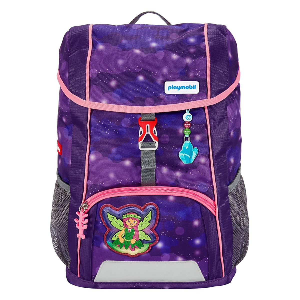 Kinderrucksack KID Playmobil® Adventures of Ayuma, Leavi, inkl. Sitzkissen & MAGIC MAGS