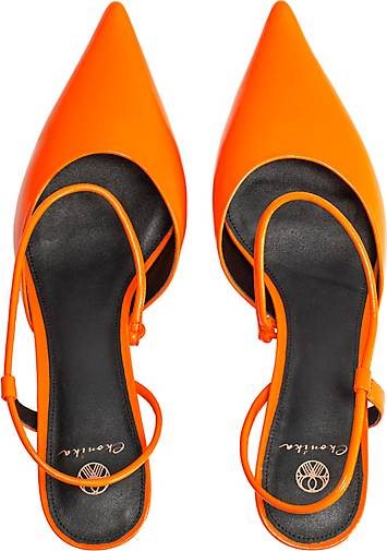 ekonika Slingback-Pumps mit feinem Riemcheneinsatz