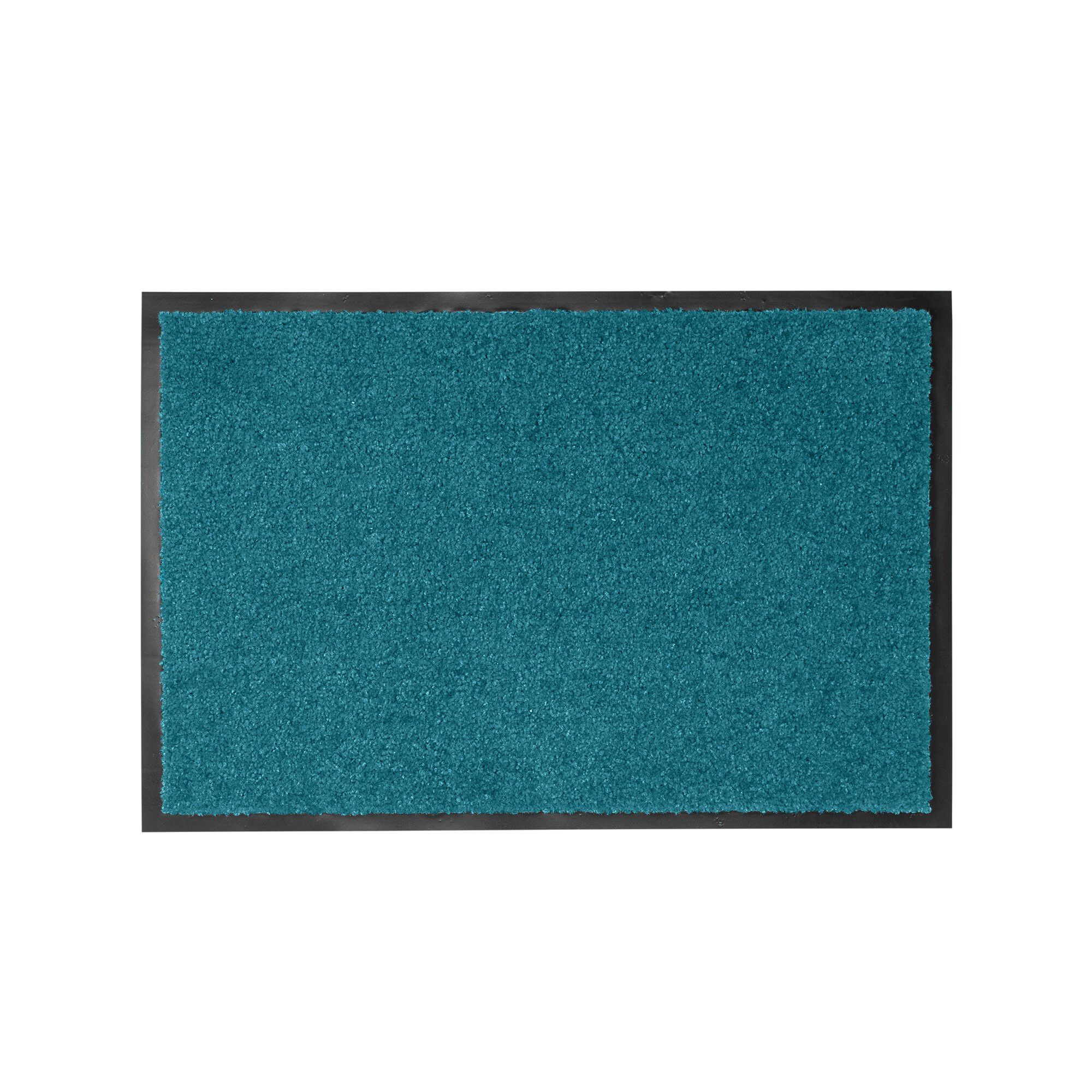 Tapis uni anti-poussière luxe
