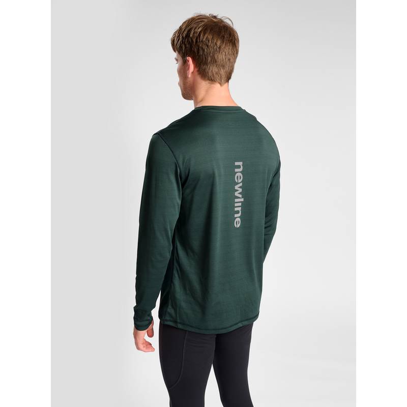 Newline nwlBEAT POLY LS TEE T-Shirt Herren