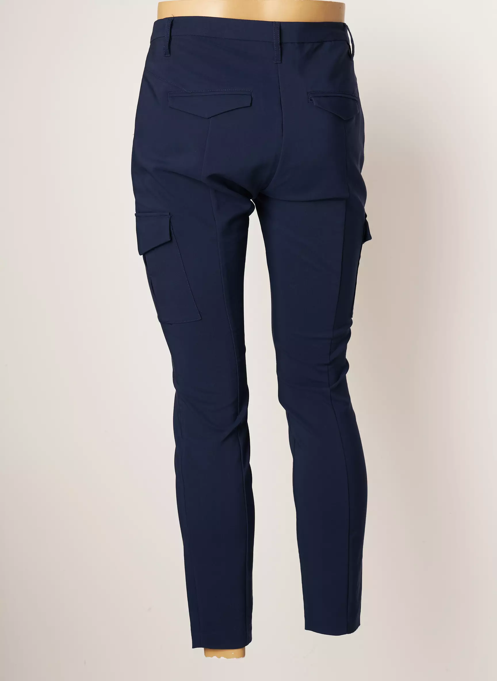 Sandwich Pantalon7 8 Femme couleur bleu