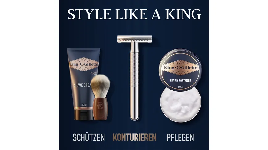 King C. Gillette Rasierer Rasierhobel