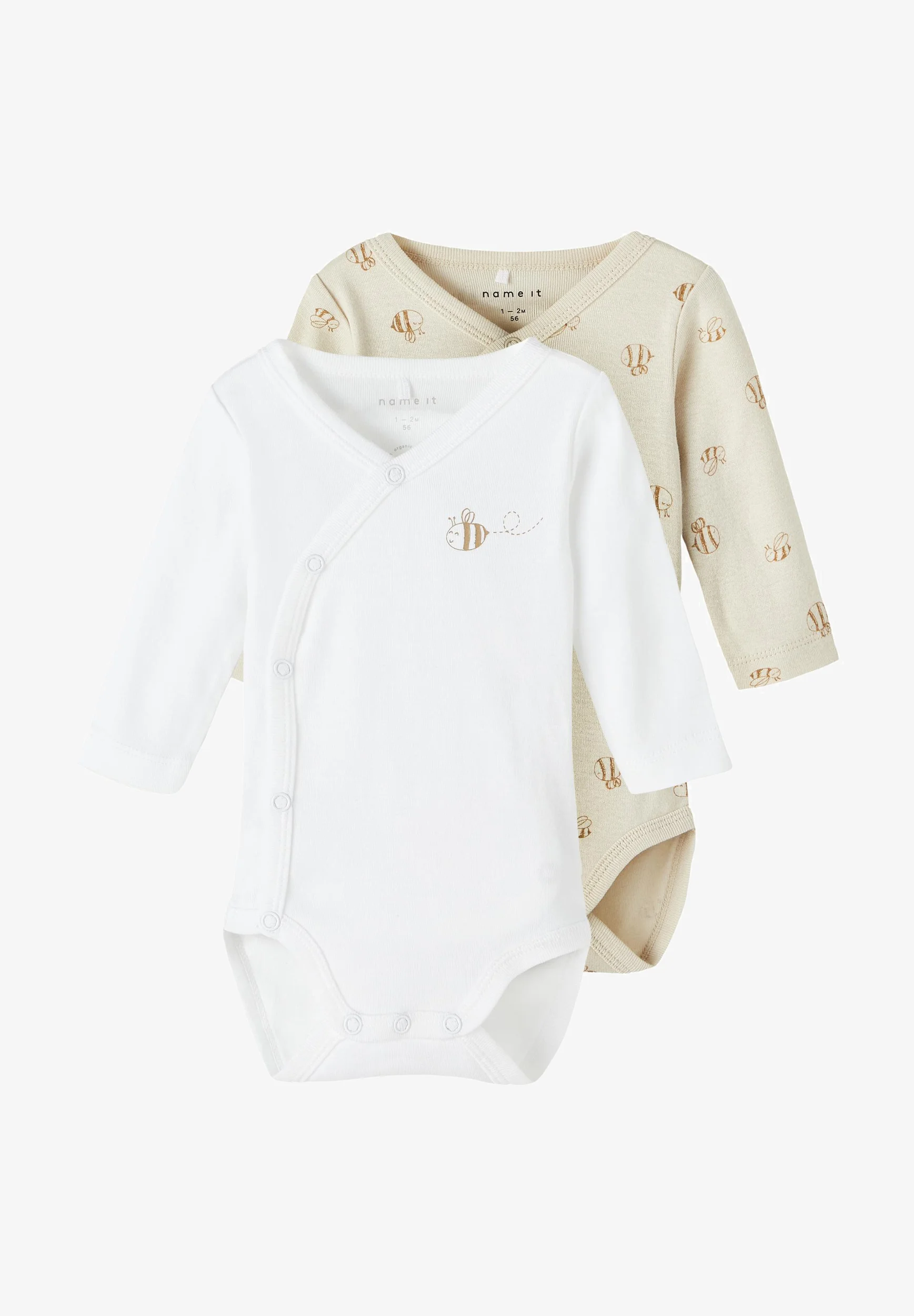 Name it NBNBODY WRAP RAINY DAY BEE UNISEX PACK DE 2 - Cuerpo