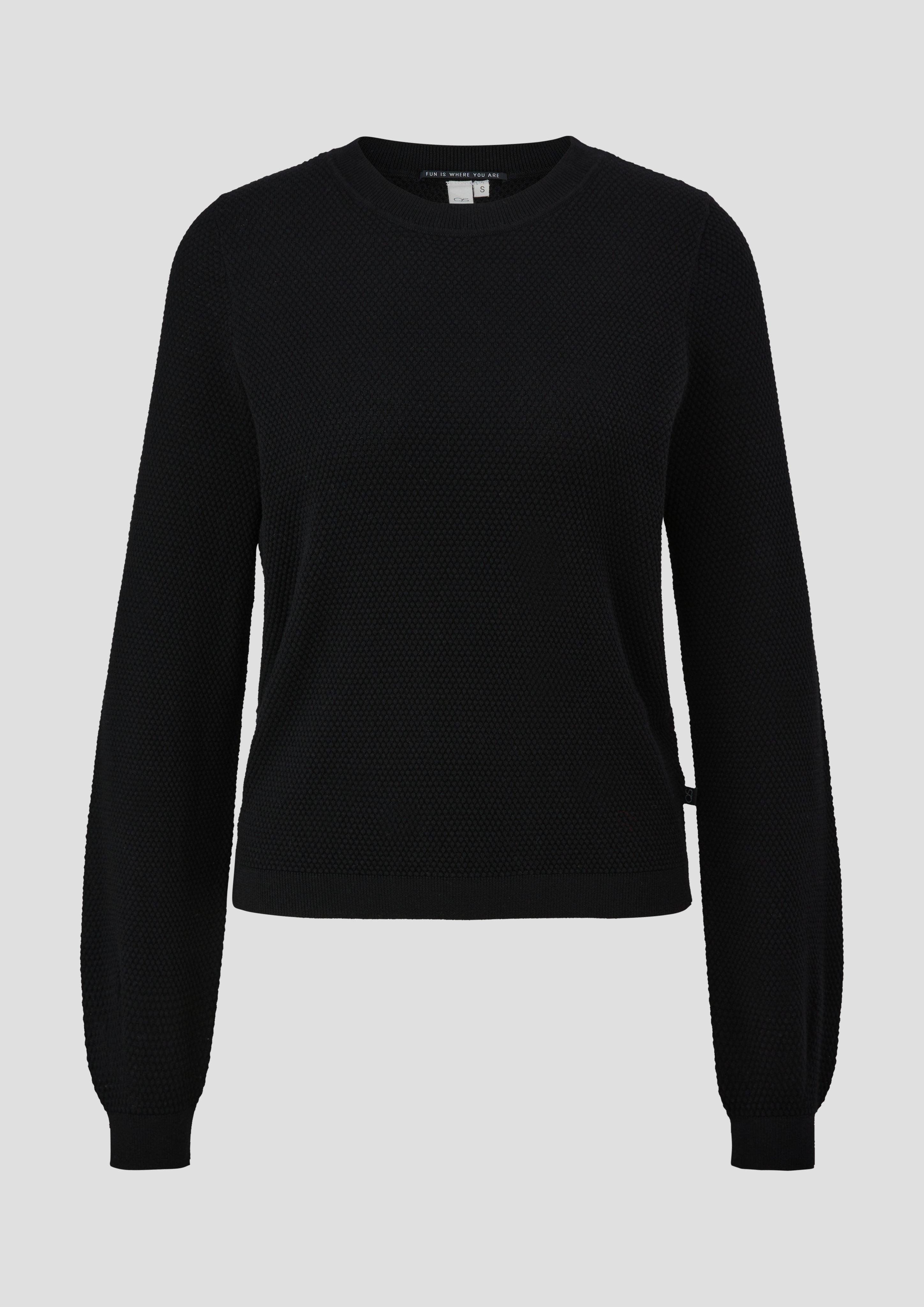 Strickpullover mit Dobby-Struktur  2140704-9999