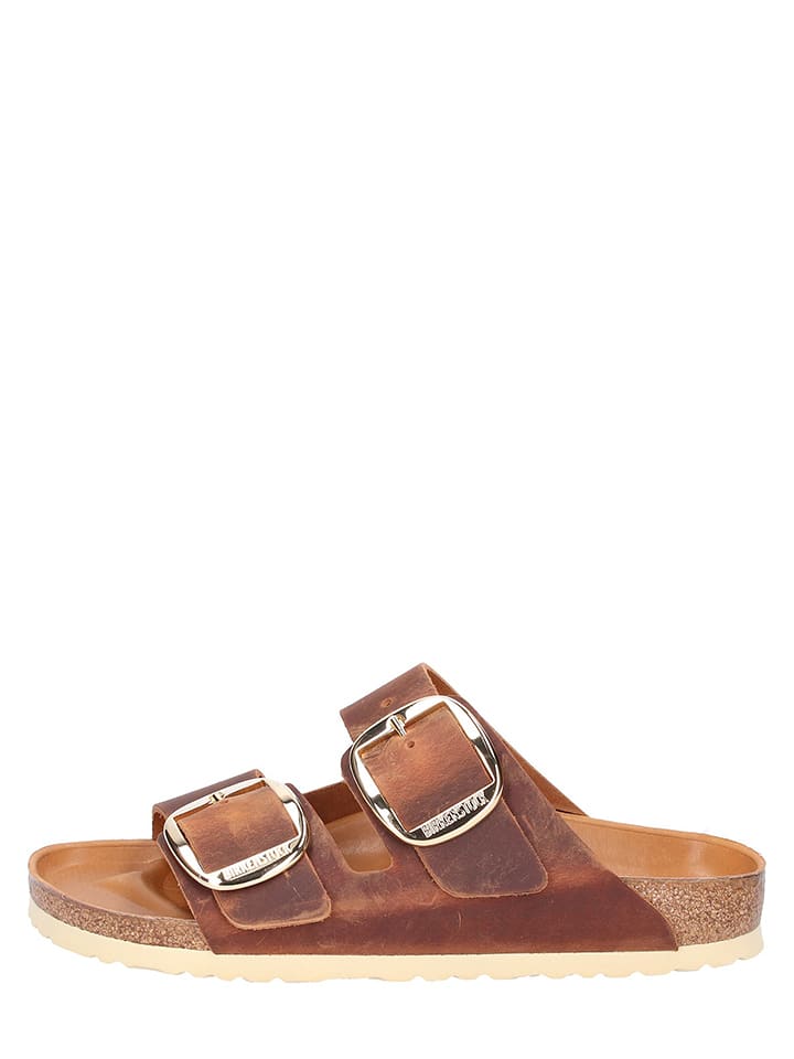 Birkenstock Leder-Pantoletten 