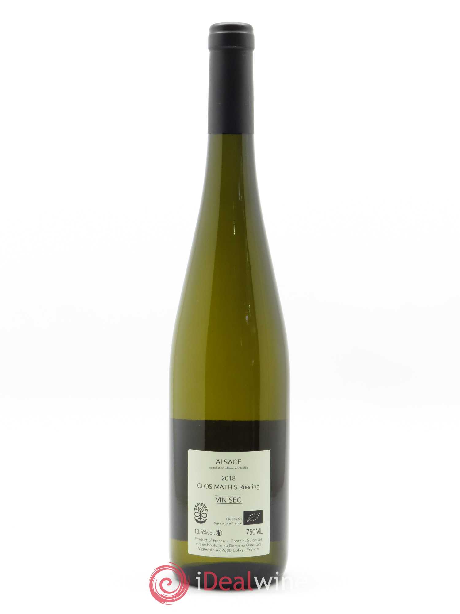 Riesling Clos Mathis Ostertag (Domaine)  2018 - Lot de 1 Bouteille