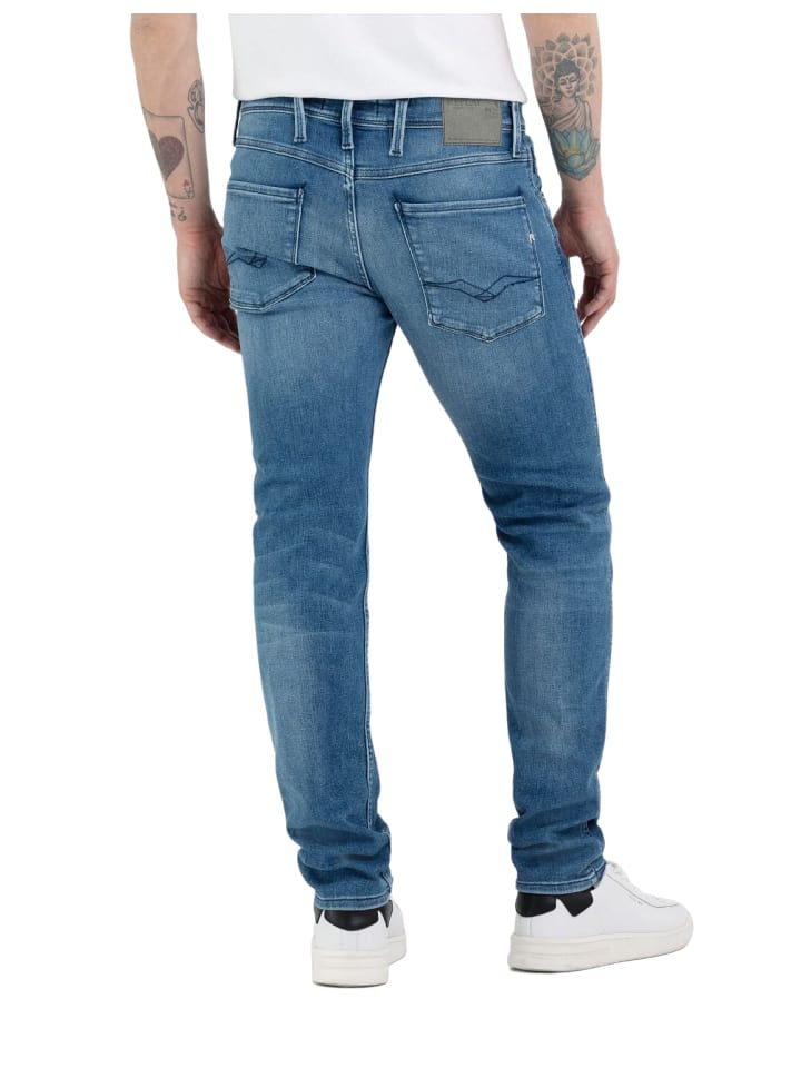 Replay Jeans Anbass slim in Blau günstig kaufen