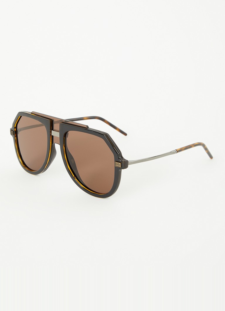 Dolce & Gabbana Aviator saulesbrilles DG6195