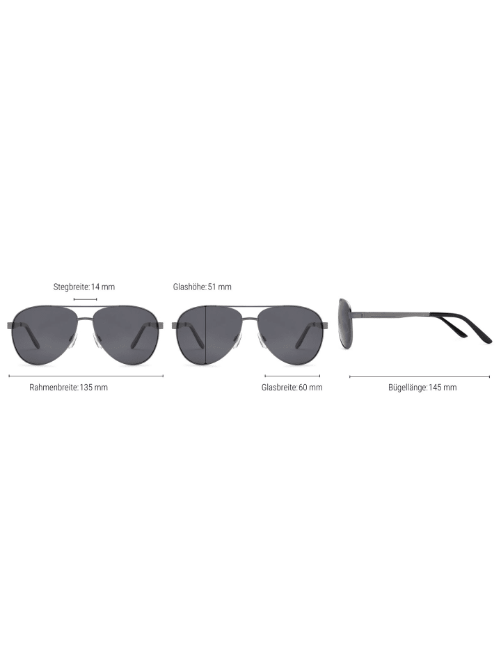 styleBREAKER Piloten Sonnenbrille in Hellgold / Blau-Lila verspiegelt günstig kaufen onesize