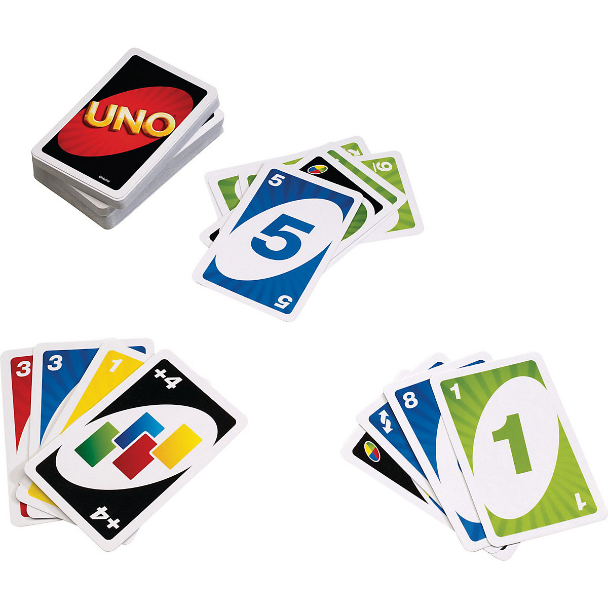 Mattel Games UNO Deluxe Metallbox, Kartenspiel, Gesellschaftsspiel, Kinderspiel