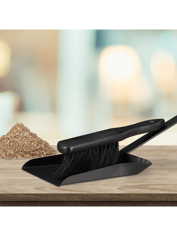 relaxdays Kehrgarnitur in Schwarz günstig kaufen onesize