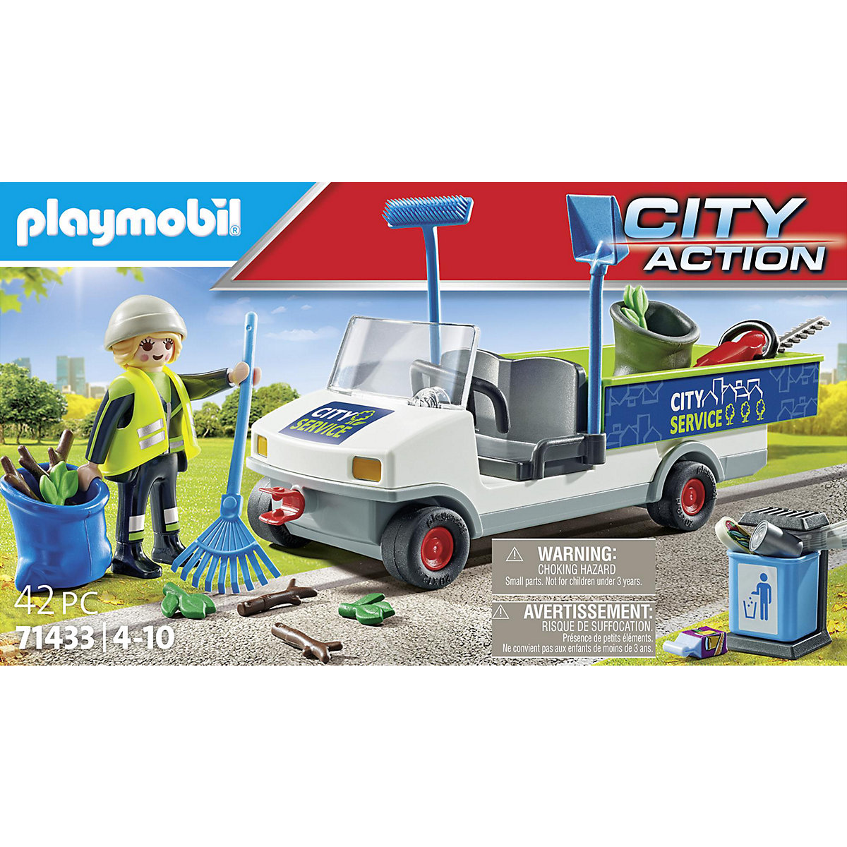 PLAYMOBIL® 71433 Stadtreinigungsteam