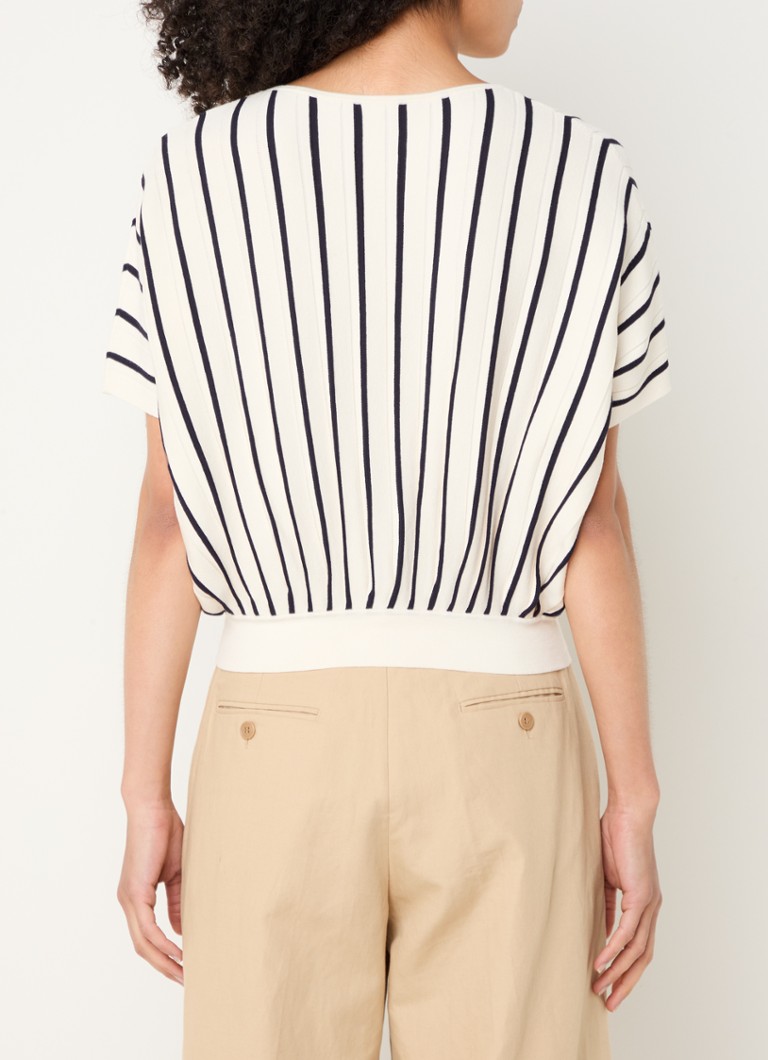 Μπλούζα με ριγέ στάμπα MaxMara Pegola