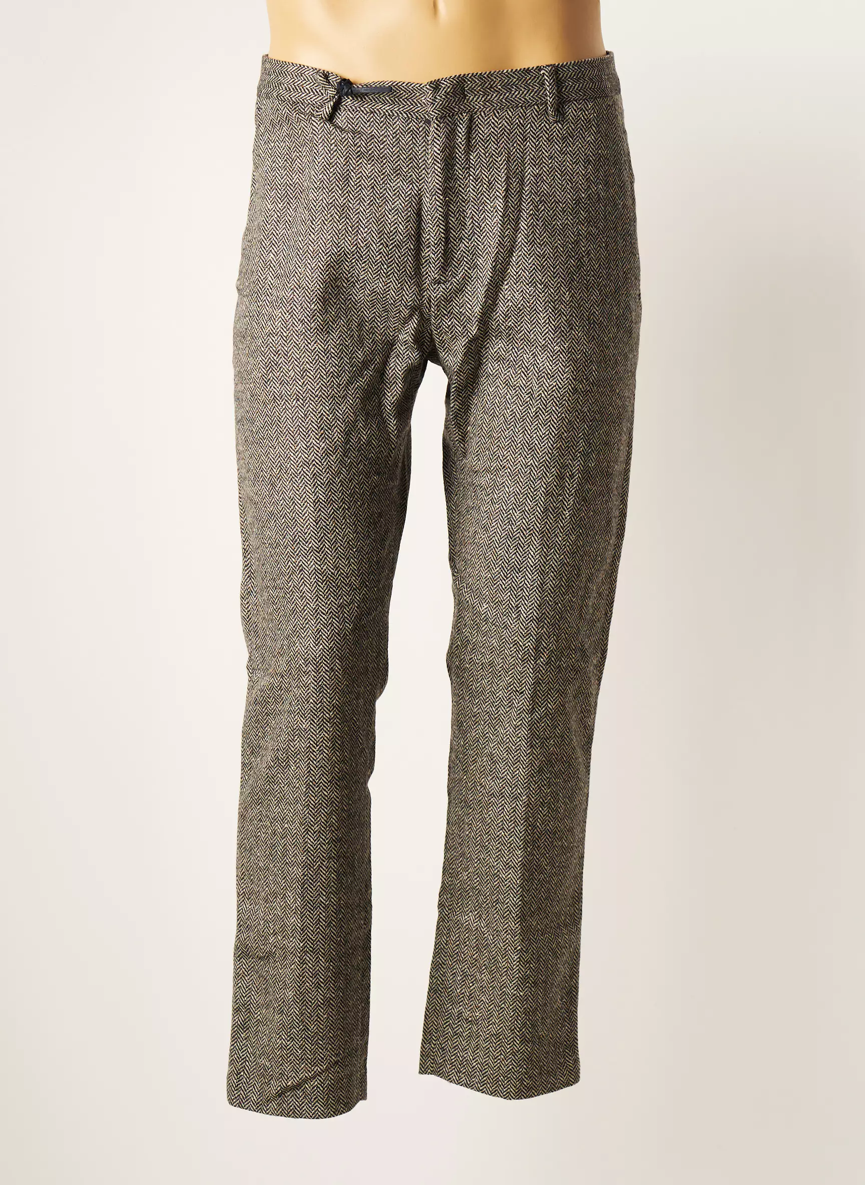 Exibit Pantalons Chino Homme couleur noir