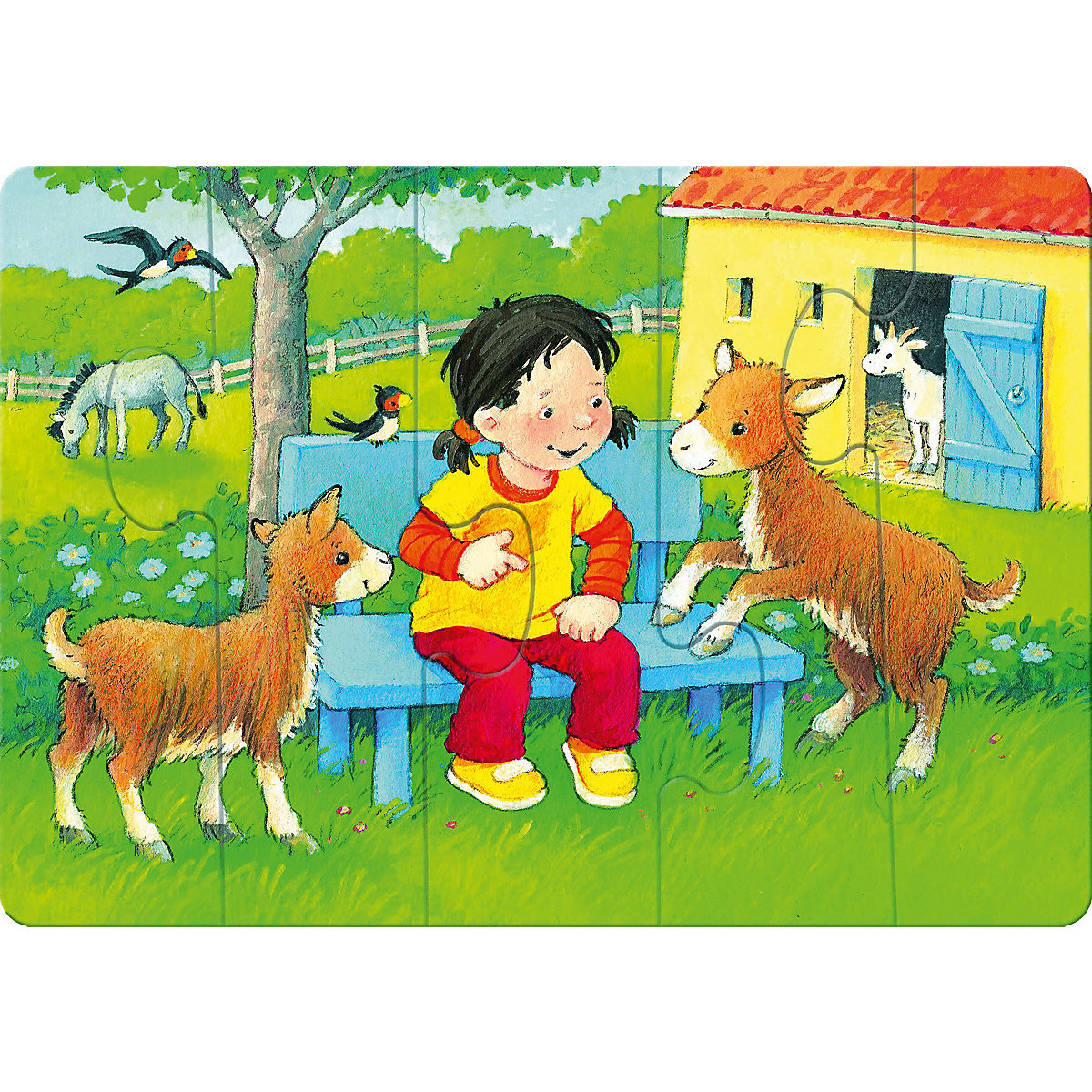 ministeps® Mein allererstes Puzzle: Streichelzoo