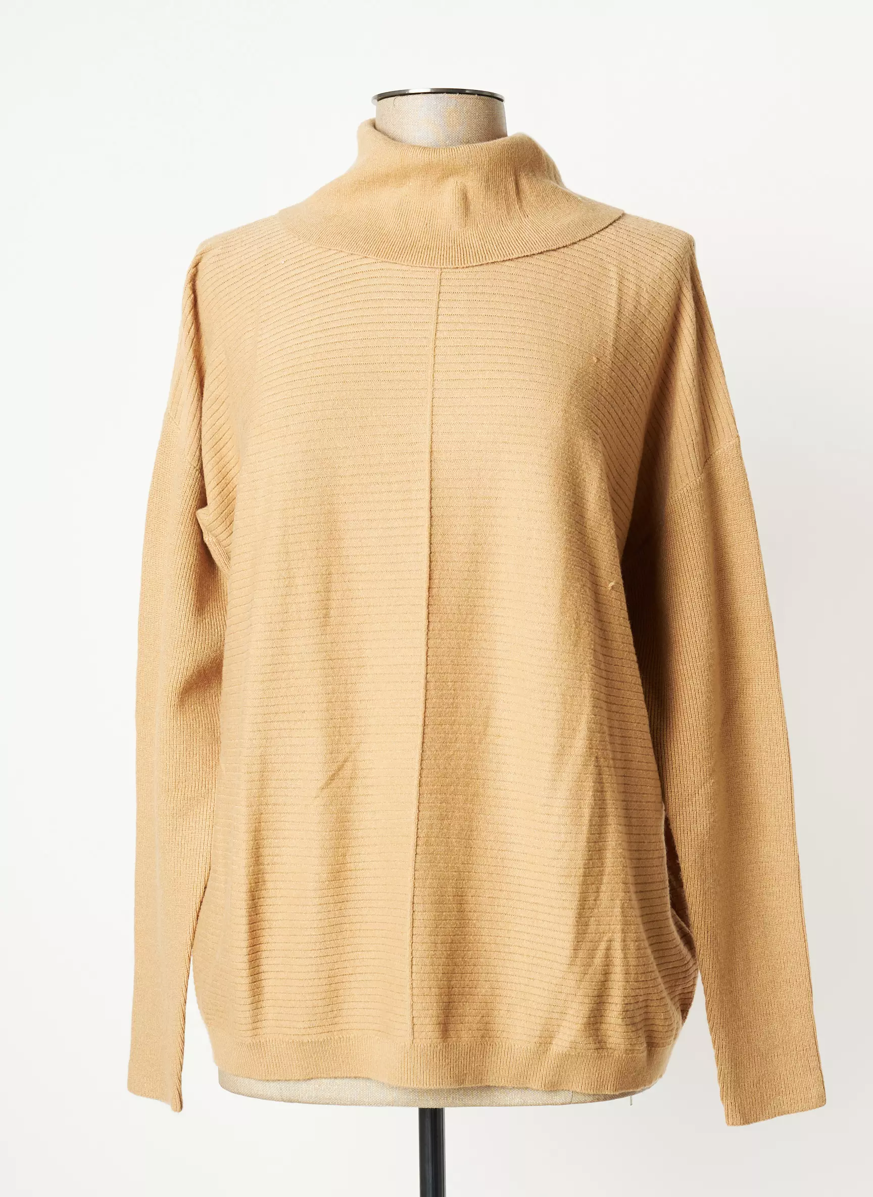 Jensen Cols Roules Femme couleur beige