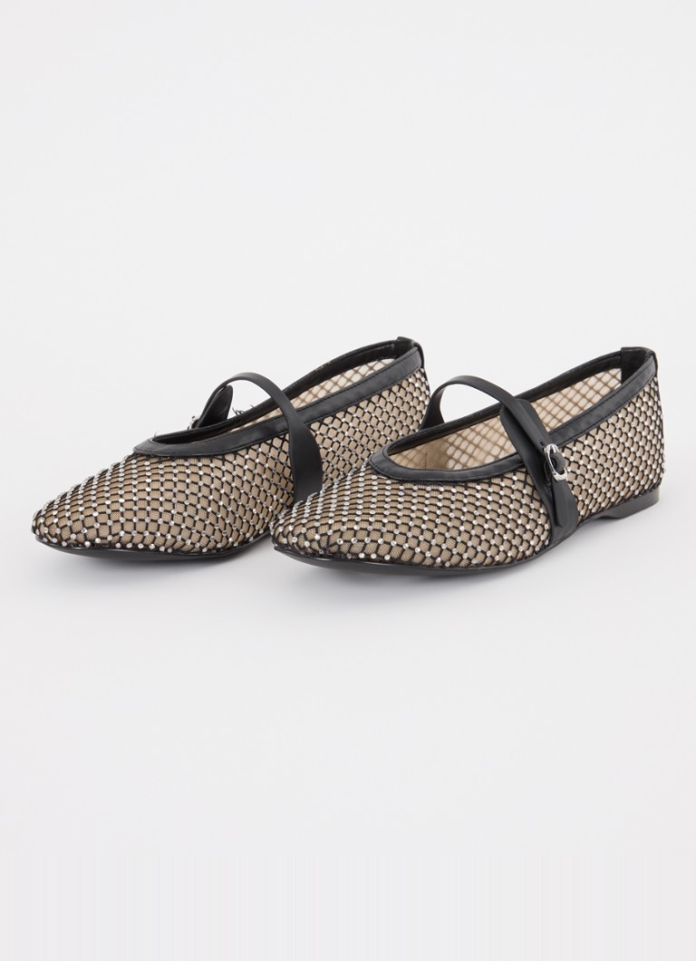 Steve Madden Rejoice Ballerina mit Strasssteinen
