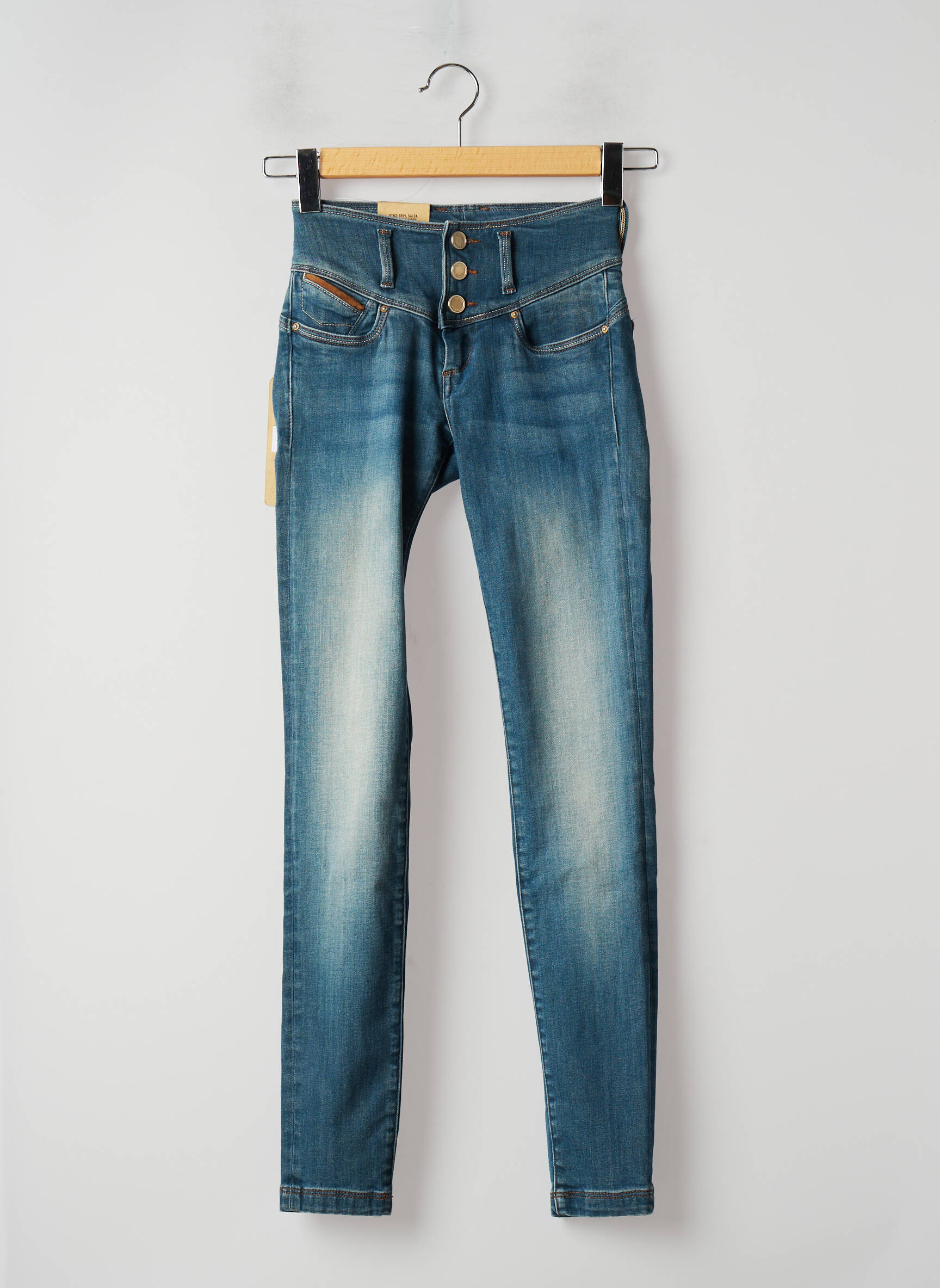 Salsa Jeans Skinny Femme couleur bleu
