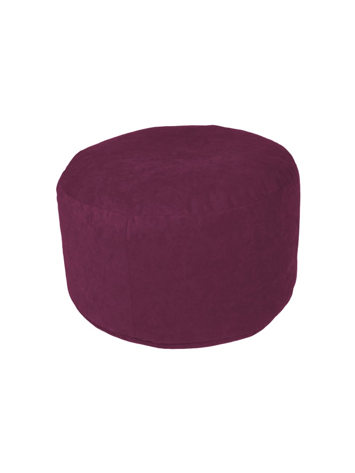 Linke Licardo Pouf Fußhocker Hocker Ø47/34 cm in brombeer günstig kaufen onesize