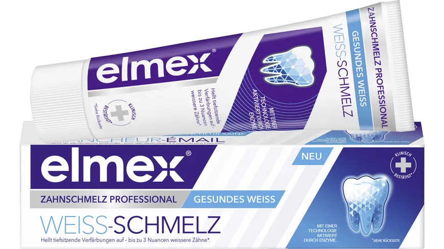 Elmex Zahnschmelz Professional Zahnpasta Gesundes Weiß 75 ml