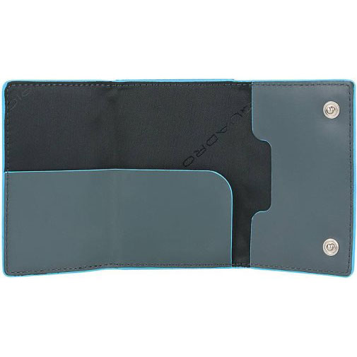Piquadro Black Square Kreditkartenetui Leder 6 cm