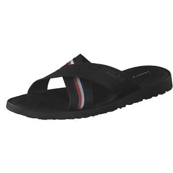 Tommy Hilfiger Criss Cross Mix Sandal in schwarz