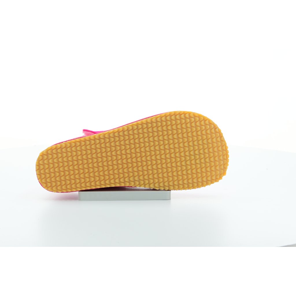 Beda Rosa Blume Canvas Hausschuhe (BF-060010/W)
