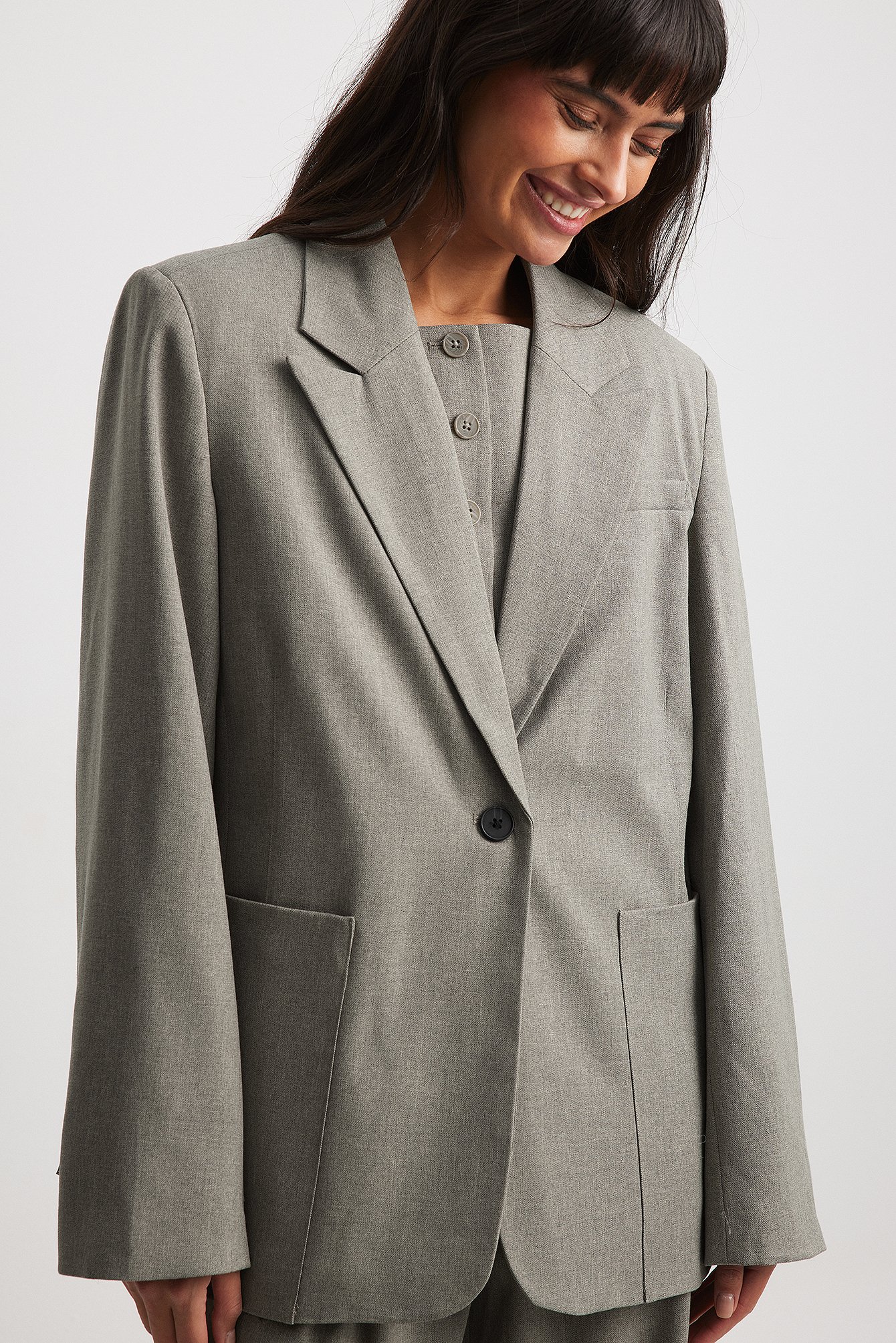 Gerader Oversize-Blazer
