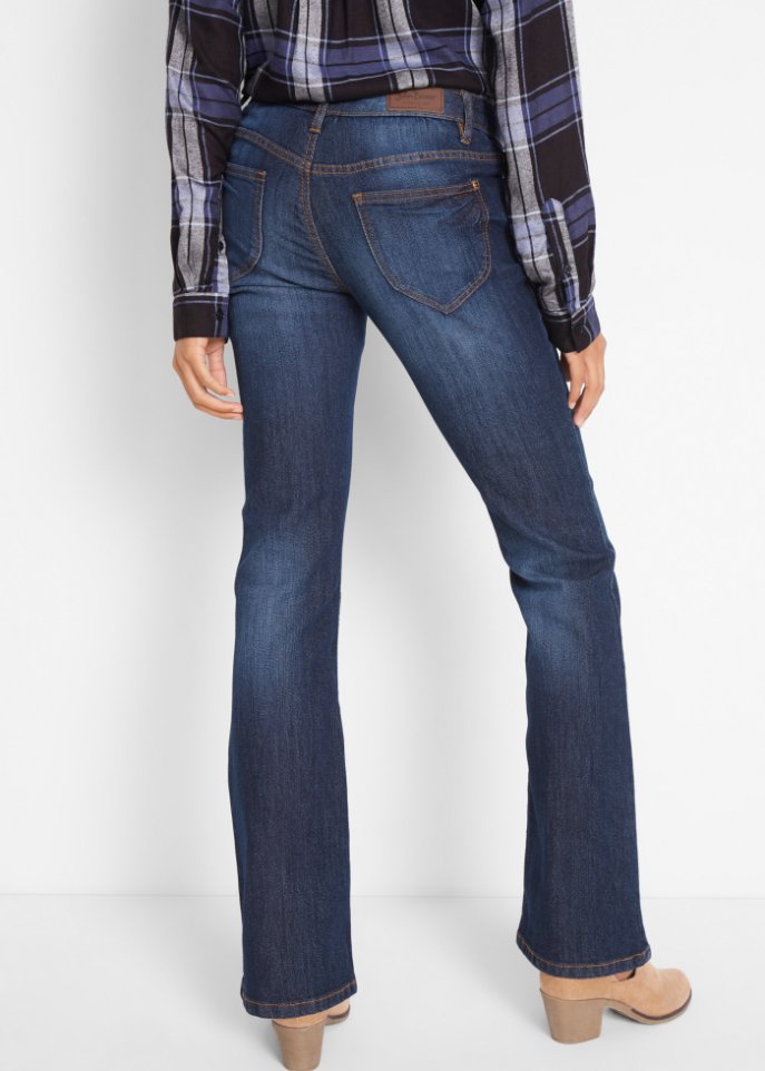 Komfort-Stretch-Jeans, Bootcut