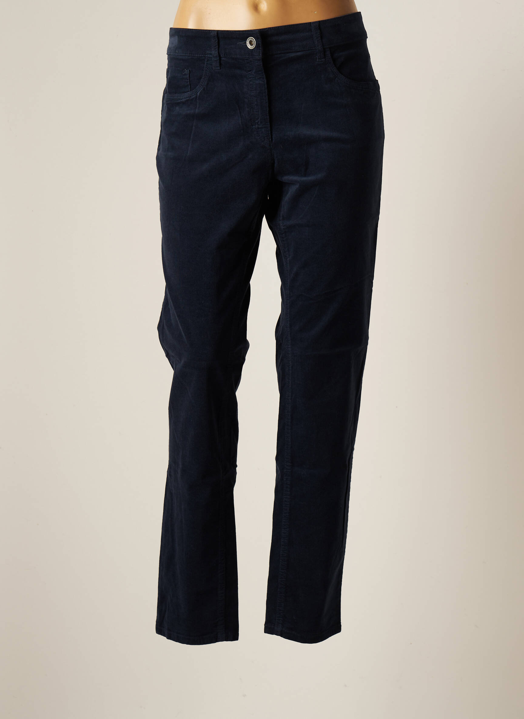 Zerres Pantalons Droits Femme couleur bleu
