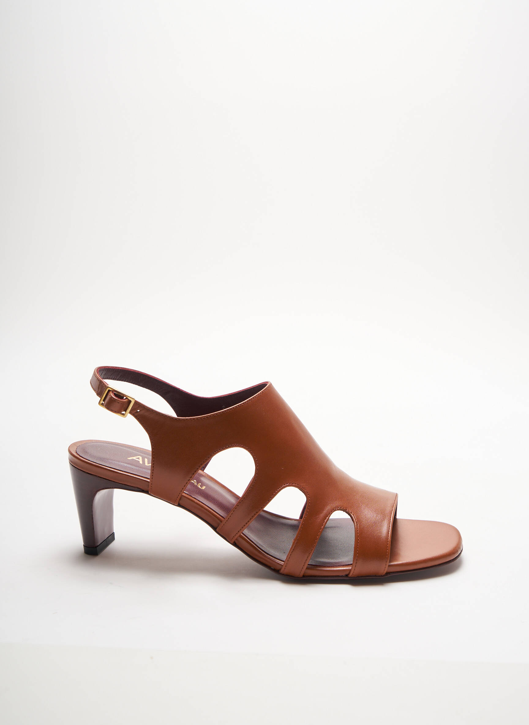 Avril Gau Sandales Nu Pieds Femme couleur marron
