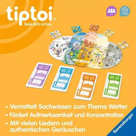 tiptoi® Mein Wetter - Lernspiel ab 3 Jahren