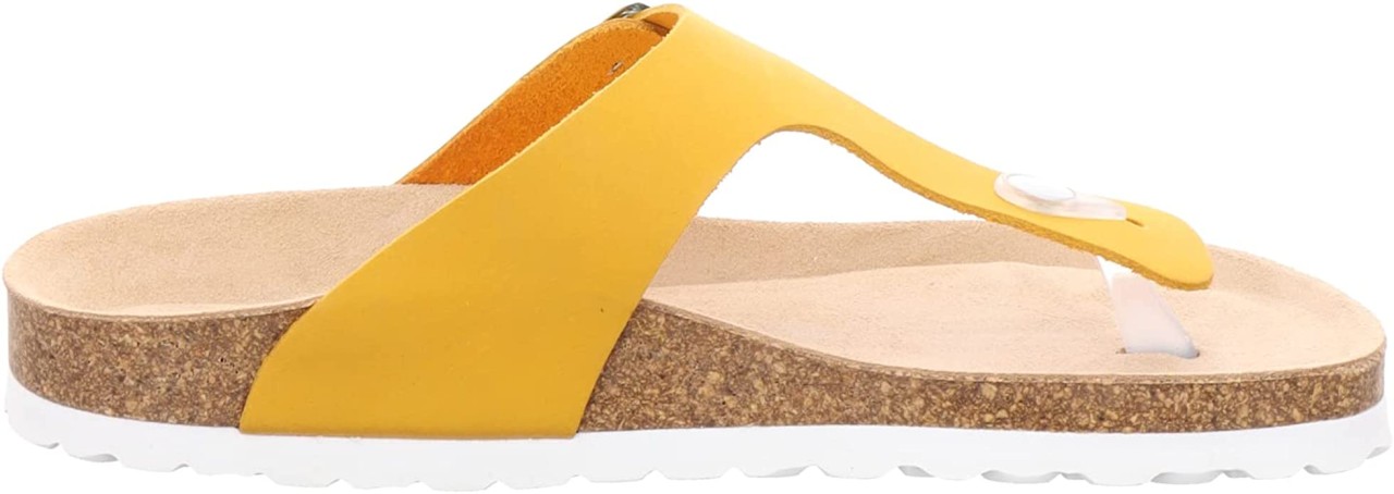 AMBITIOUS Komfort Sandalen gelb Natural Sense