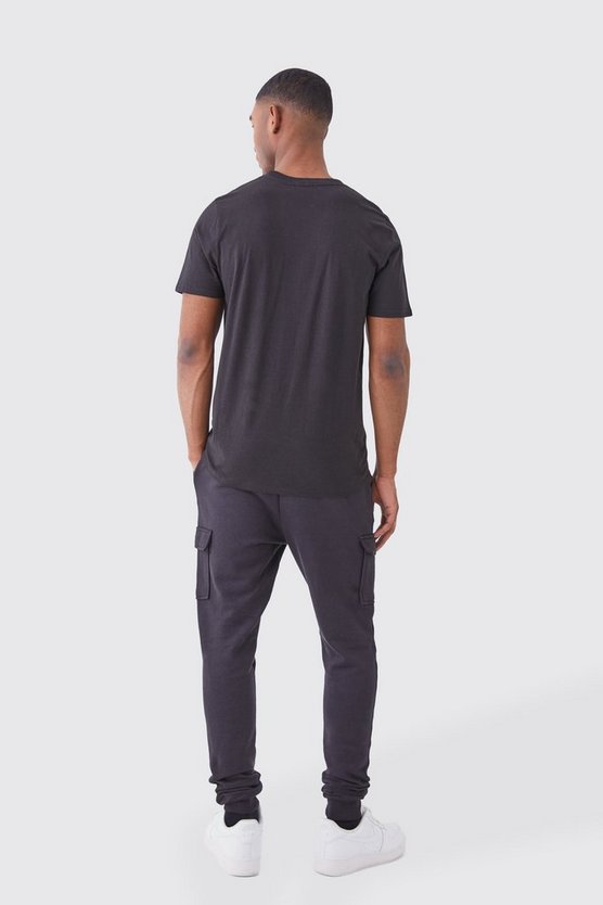 Tall Skinny Cargo-Jogginghose