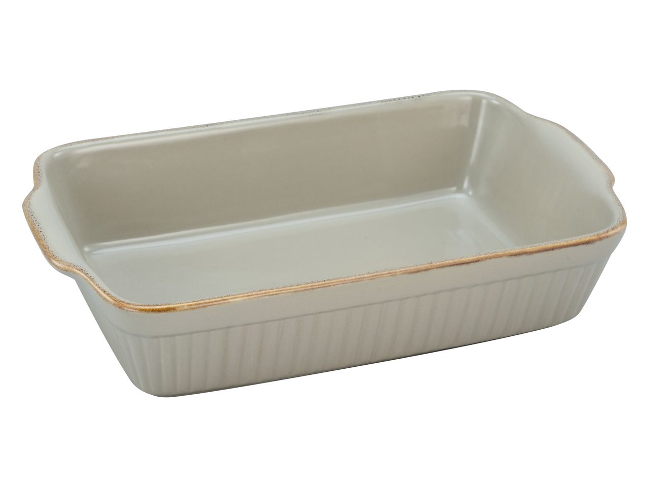 CreaTable Classic Vintage taupe Auflaufform recht. 34cm