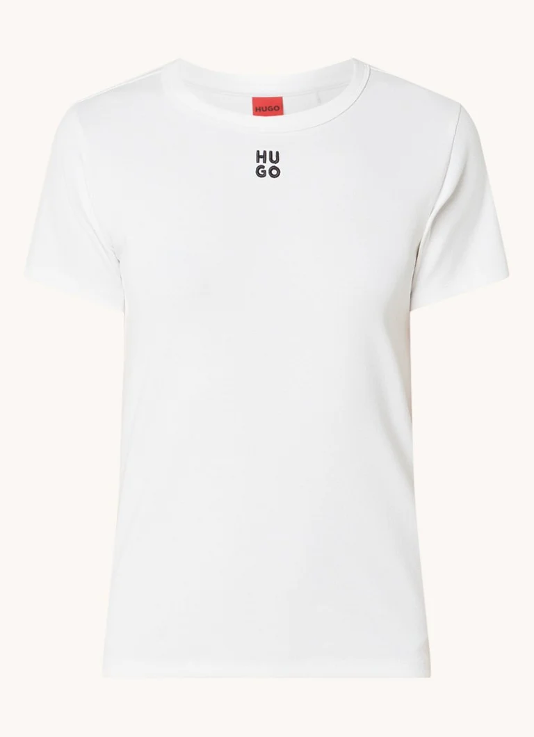 HUGO BOSS Deloris T-shirt with logo embroidery