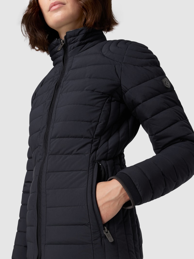 Helium Short 719 Funktionsjacke mit Stehkragen in marineblau