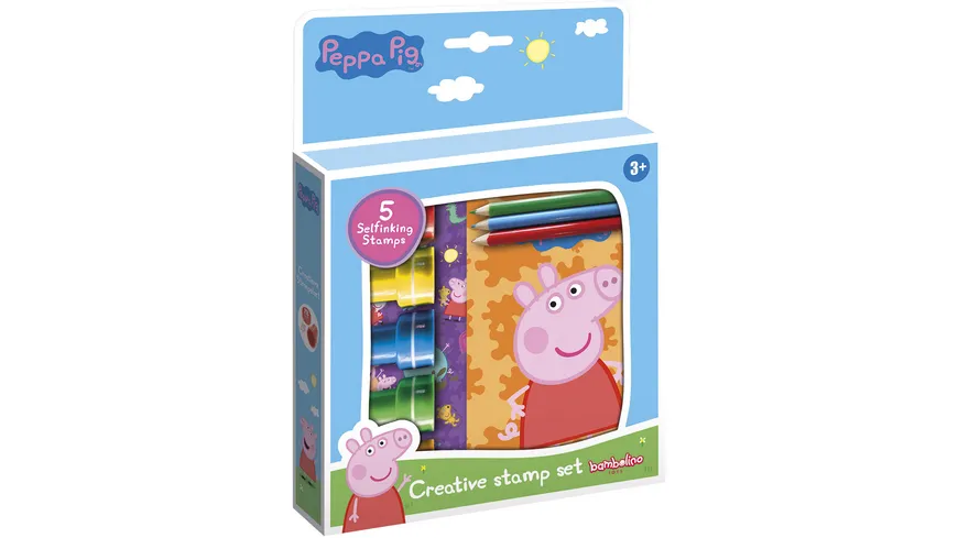 PEPPA PIG STEMPEL-SET