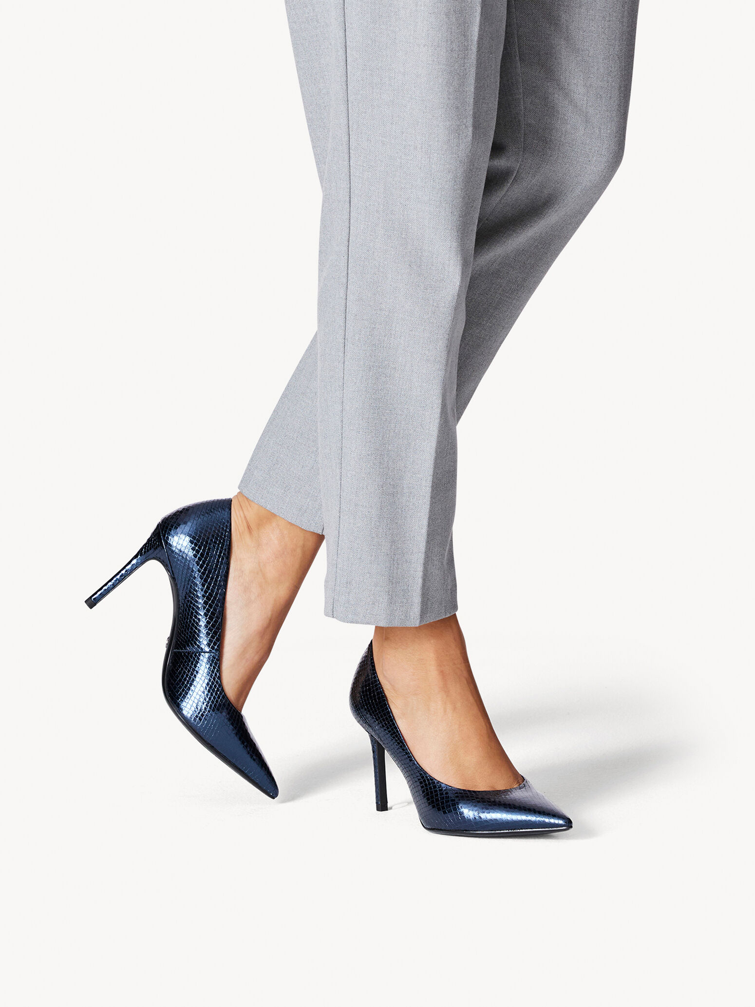 Escarpin - bleu