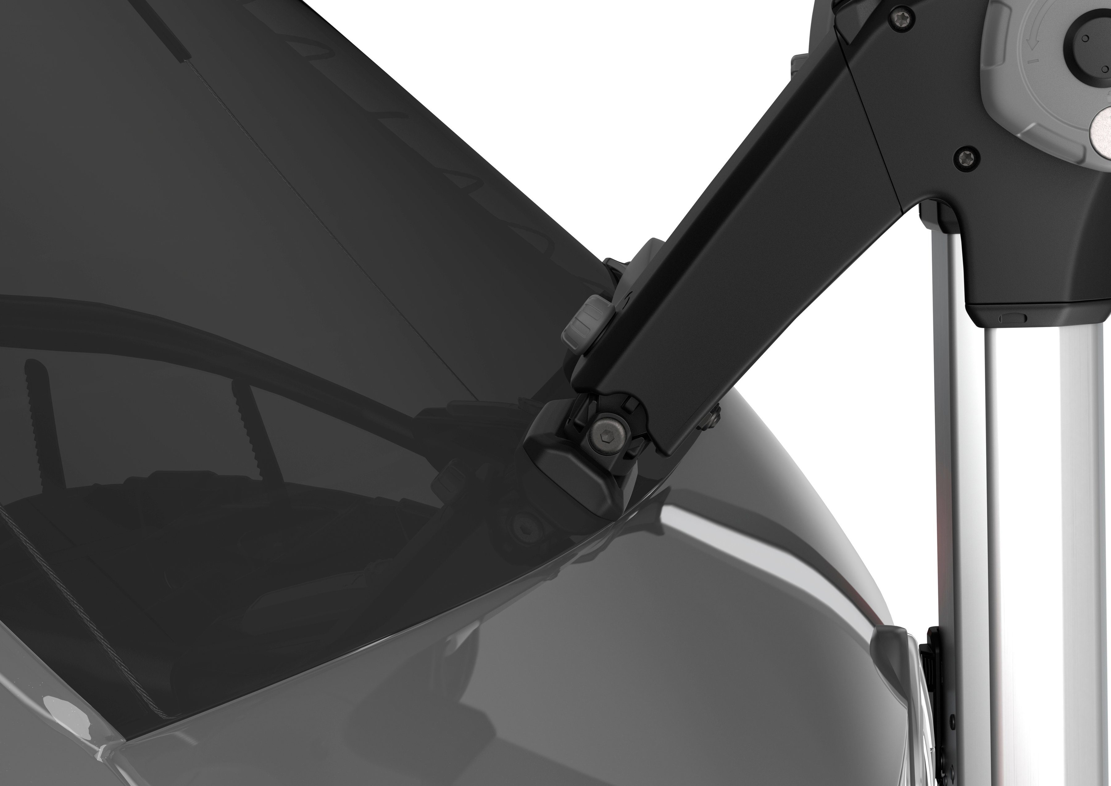 Thule Heckfahrradträger OutWay Platform, für max. 2 Räder, für den Transport von 2 Fahrrädern