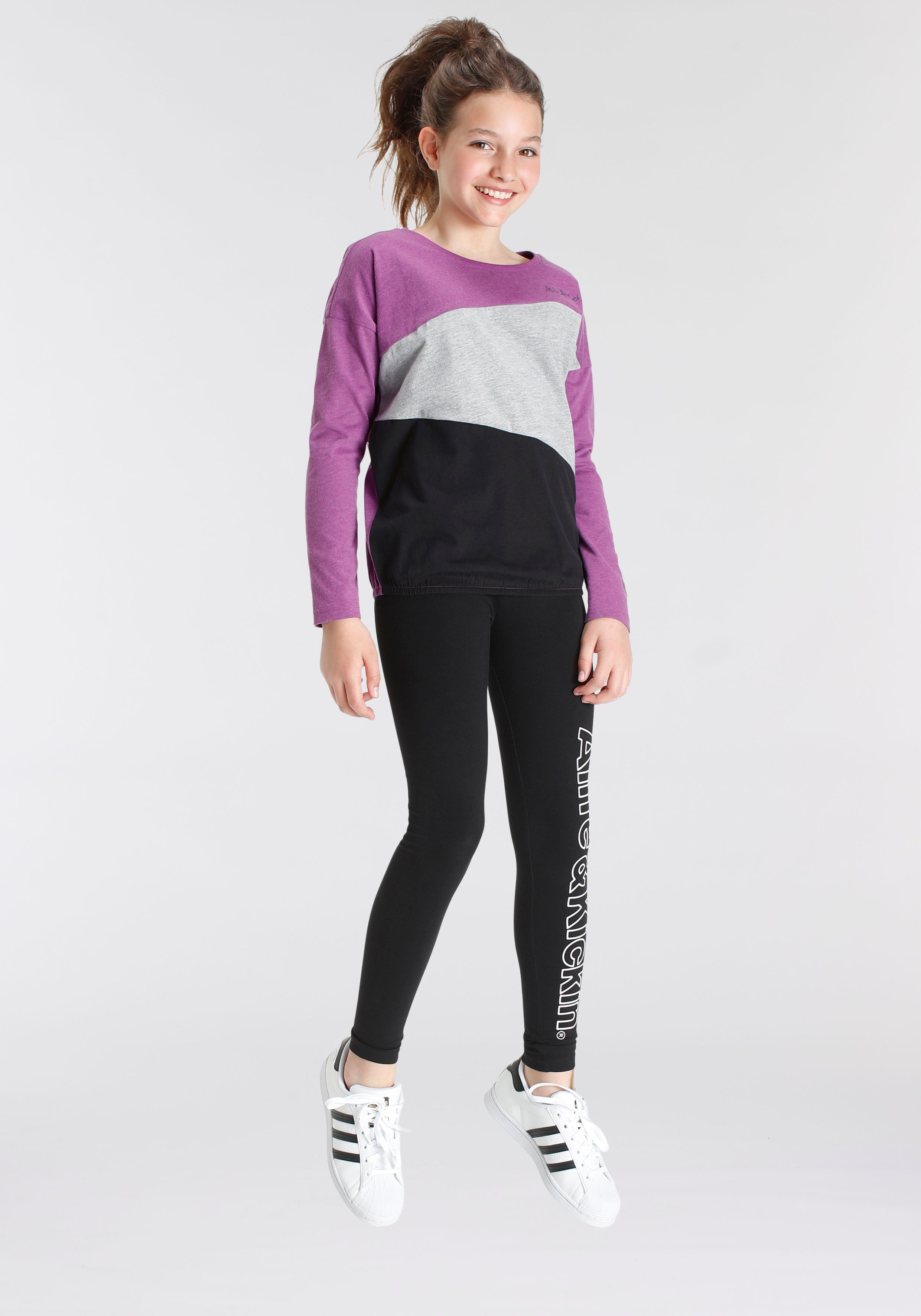 Alife & Kickin Leggings mit Logo Druck NEUE MARKE! Alife & Kickin für Kids.