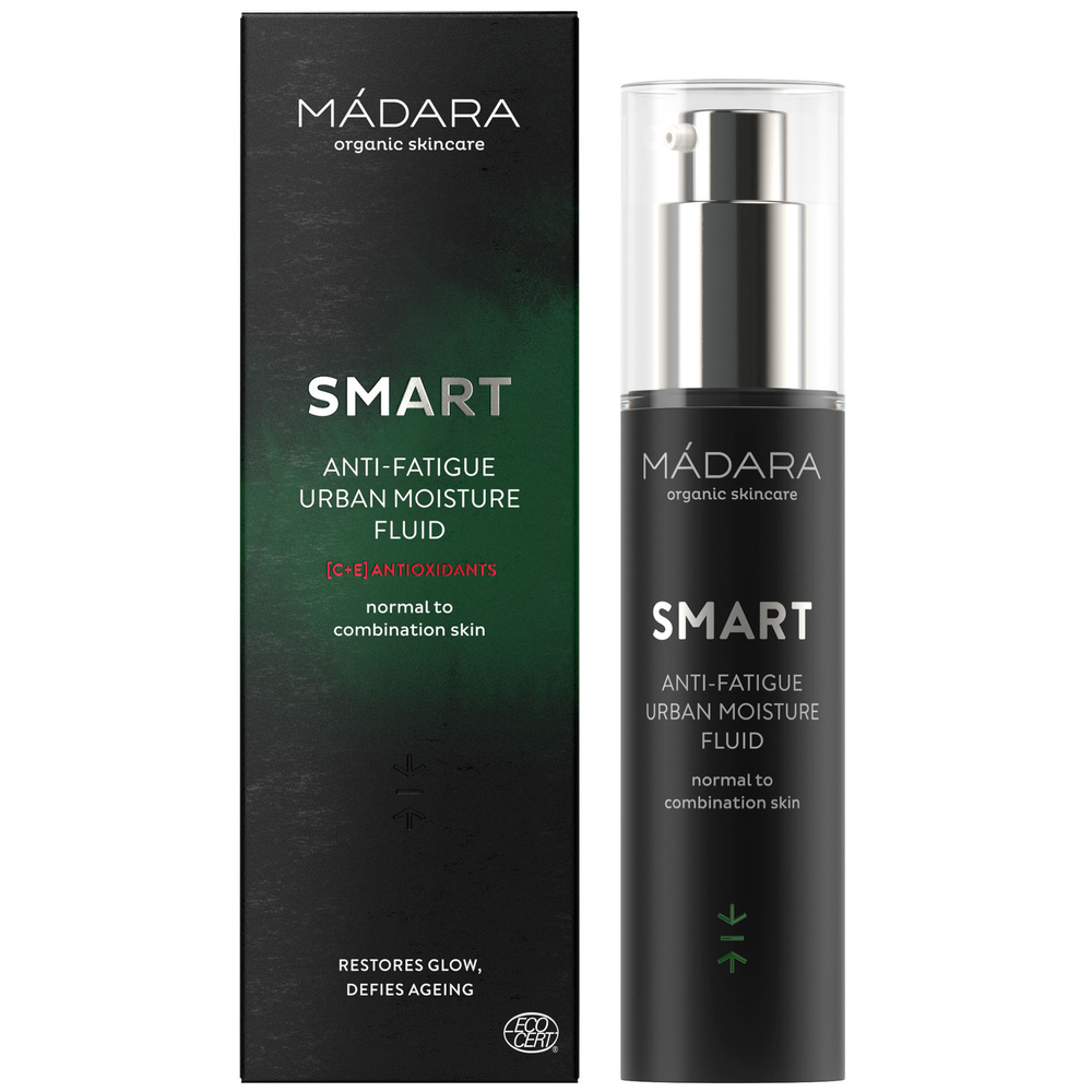 Madara Smart Anti-Fatigue Urban Moisture Fluid Fluide De Jour Hydratant Anti-Fatigue Protection Urbaine