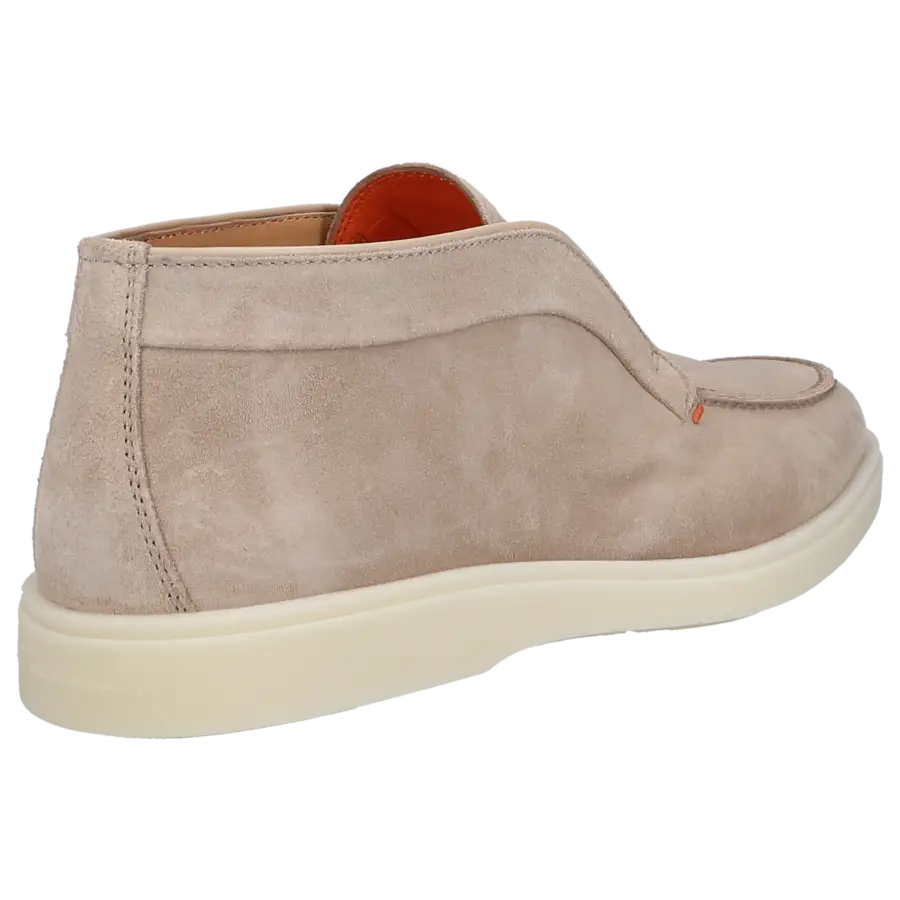 Santoni - Stiefeletten DESERT BOOT Veloursleder - beige