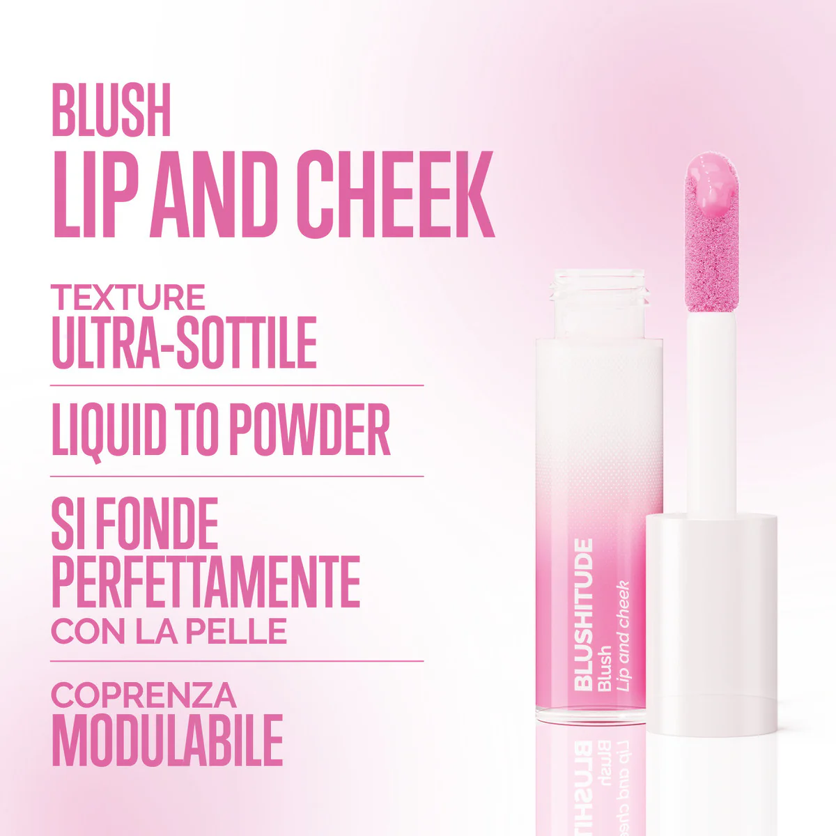 BLUSHITUDE за лице - кремасто руменило, кармин, кремаста сенка за очи