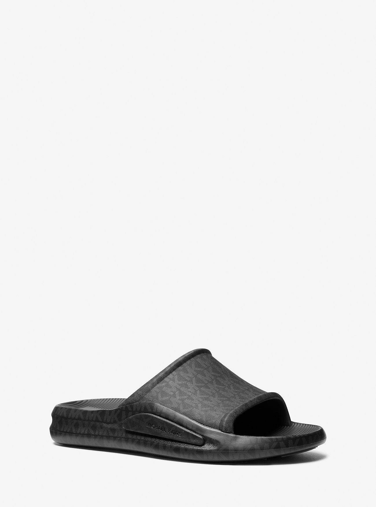 Sandali infradito con logo Griffin Signature - NERO