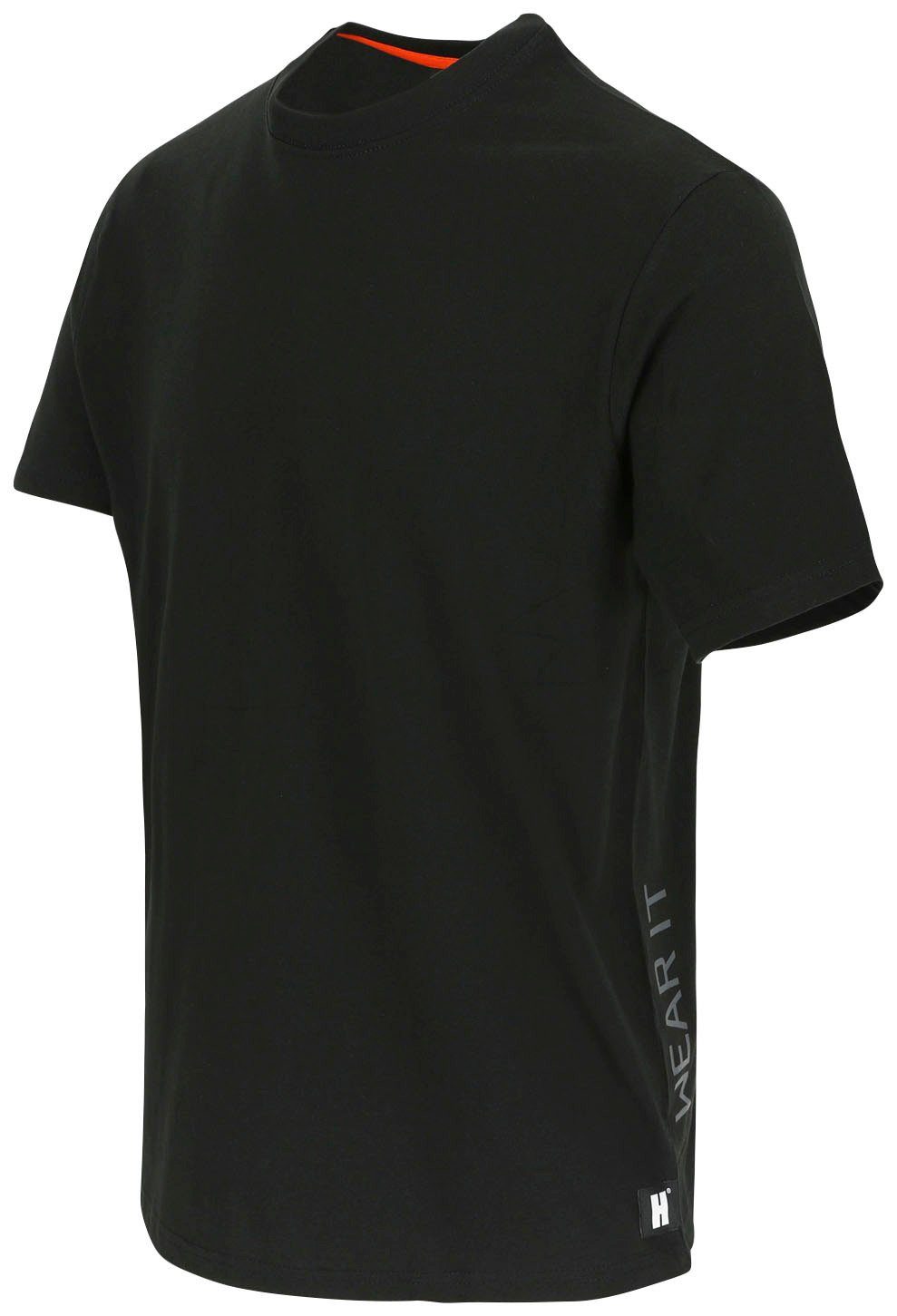 Herock T-Shirt Callius T-Shirt kurze Ärmel Rundhalsausschnitt, kurze Ärmel, Herock®-Aufdruck, Rippstrickkragen