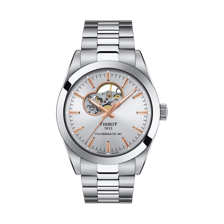 Tissot Herrenuhr Gentleman Powermatic 80 Open Heart