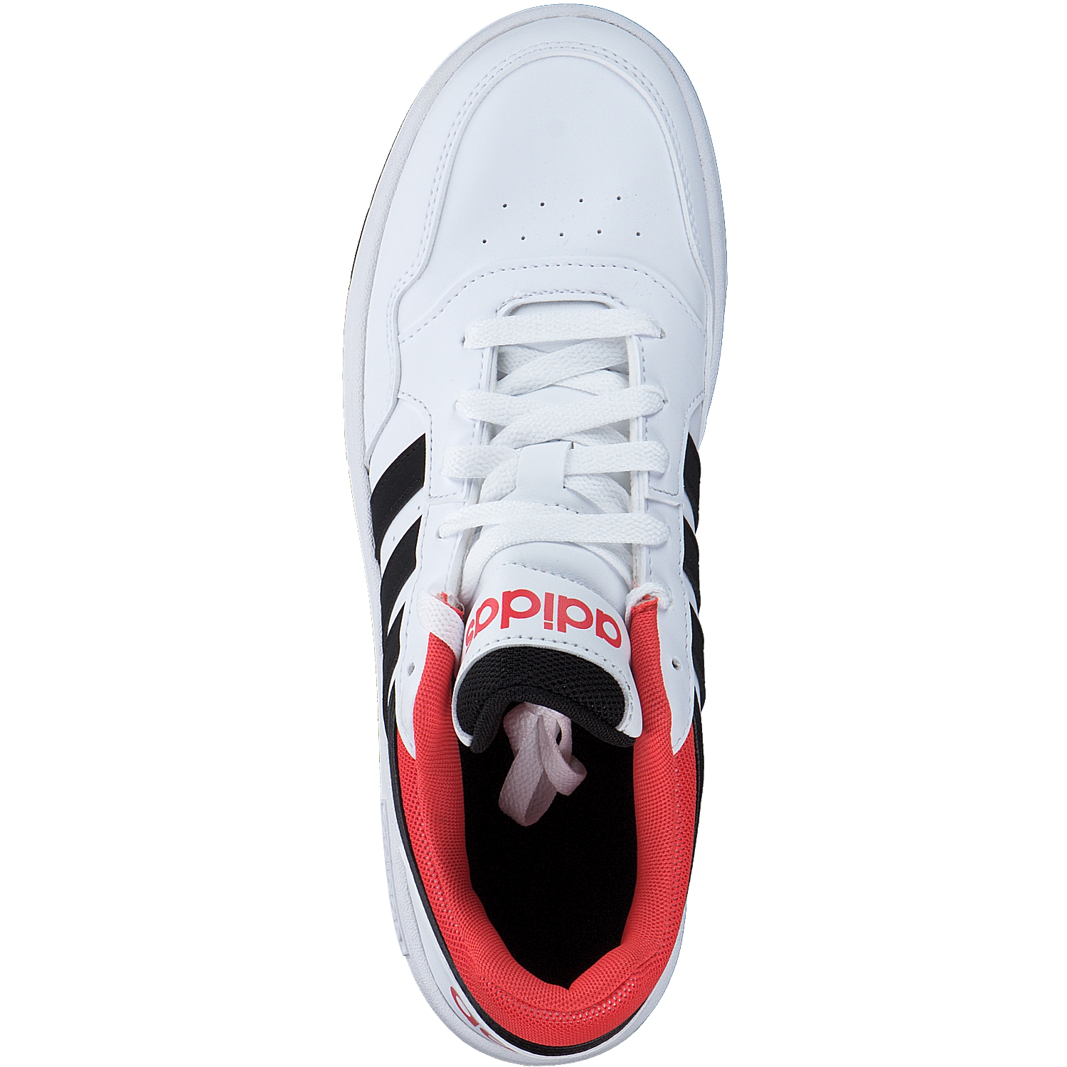 Adidas Hoops 3.0 K, Schnürschuhe, Herren, ftwwht/cblack/brired